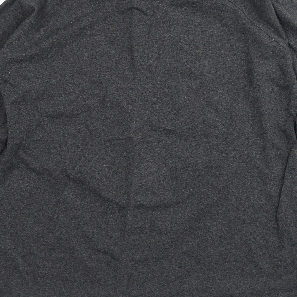 Star Wars Boys Grey  Cotton Basic T-Shirt Size 11-12 Years Crew Neck  - Darth Vader