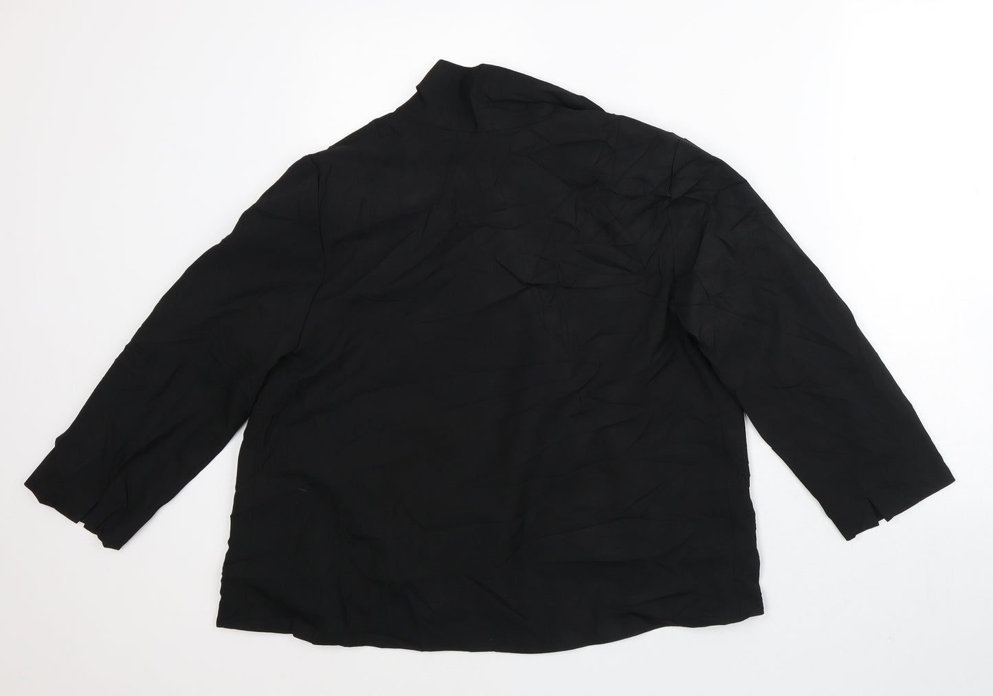 Max Womens Black   Jacket Blazer Size 16