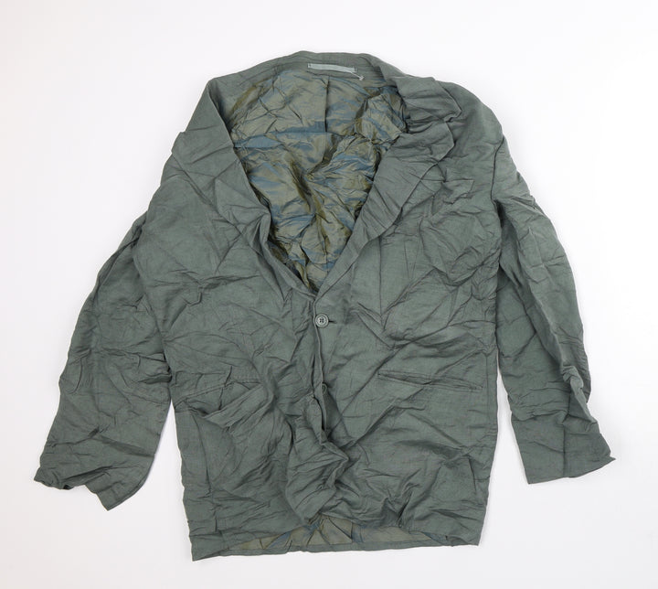 Marks and Spencer Mens Green   Jacket Blazer Size L
