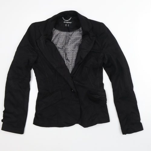 Atmosphere Womens Black   Jacket Blazer Size 8