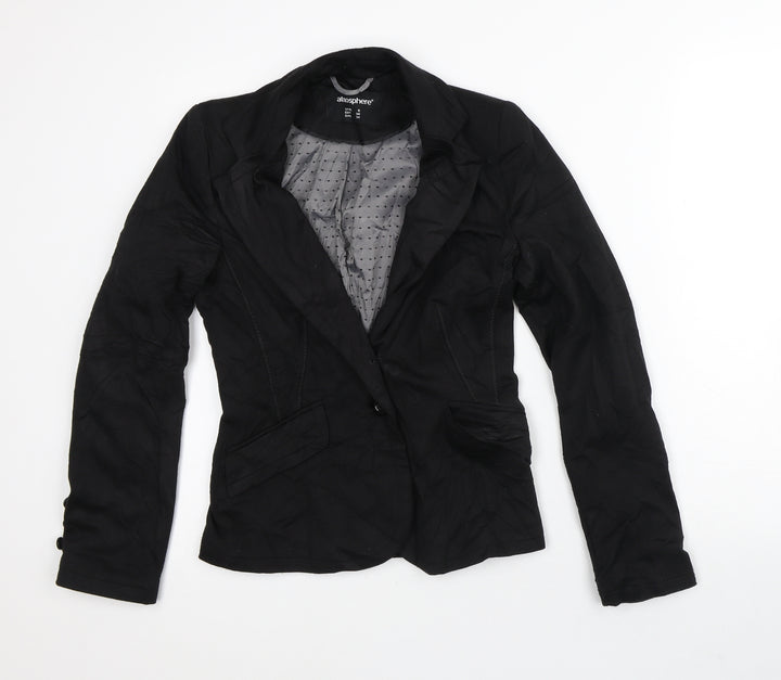 Atmosphere Womens Black   Jacket Blazer Size 8