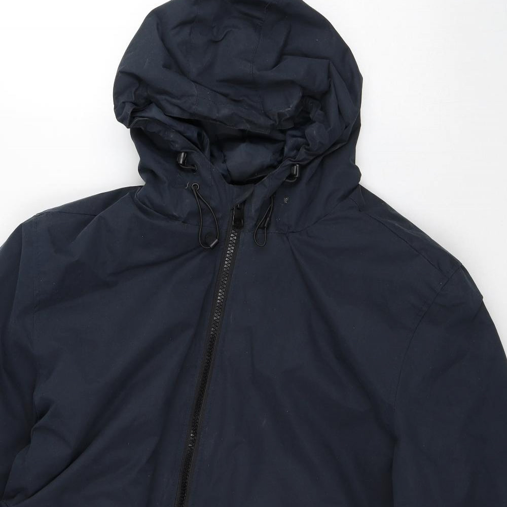 Primark Mens Black   Quilted Coat Size 2XL