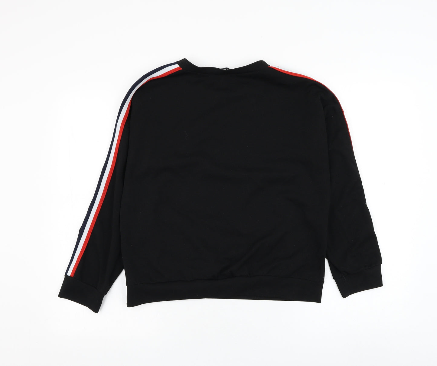 Missy Empire Womens Black  Polyester Pullover Sweatshirt Size S  Pullover