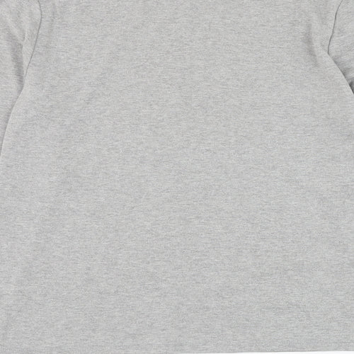 Tigi Womens Grey Mock Neck  Polyester Pullover Jumper Size 14