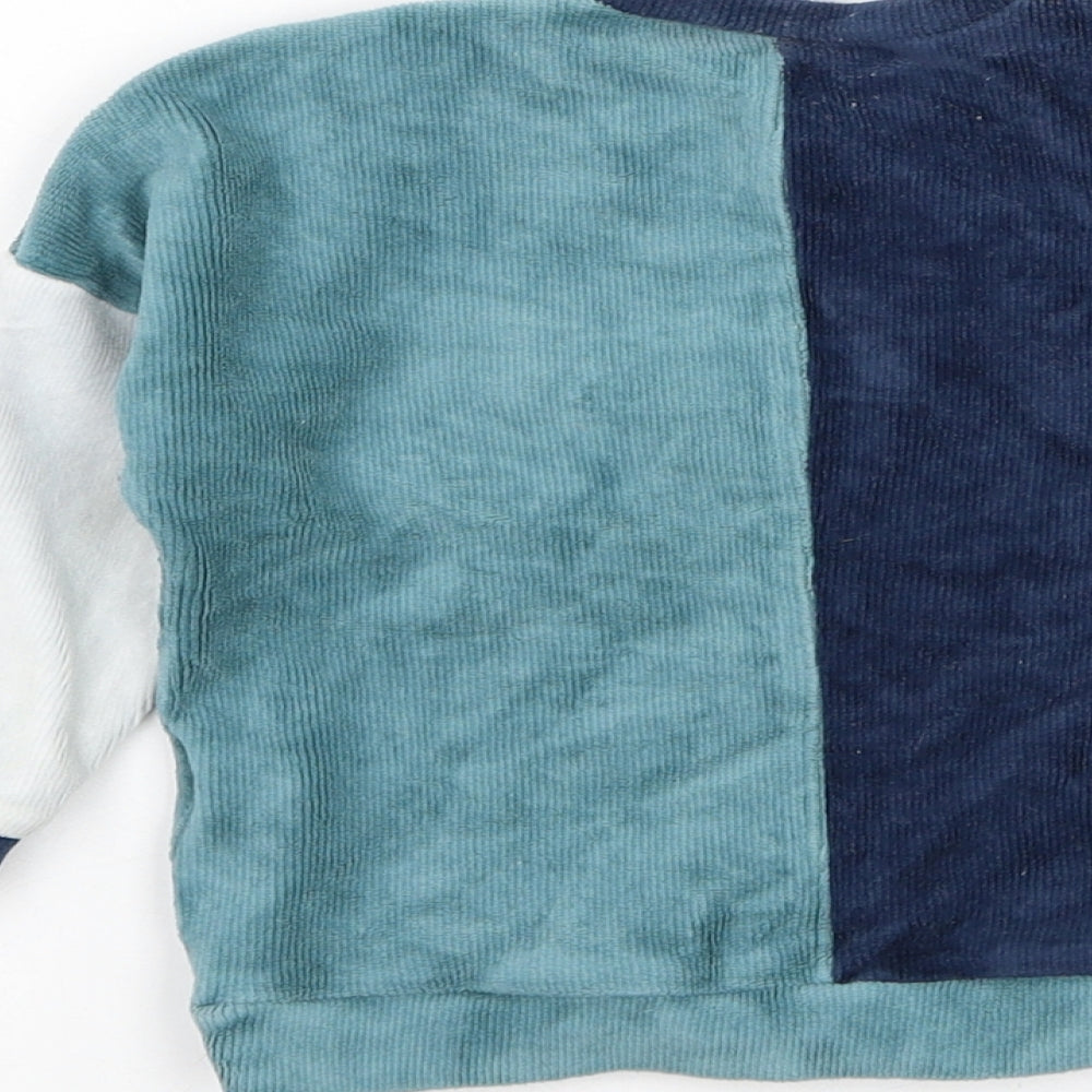 NEXT Boys Blue  Cotton Pullover Jumper Size 9-12 Months  Pullover - Kindness