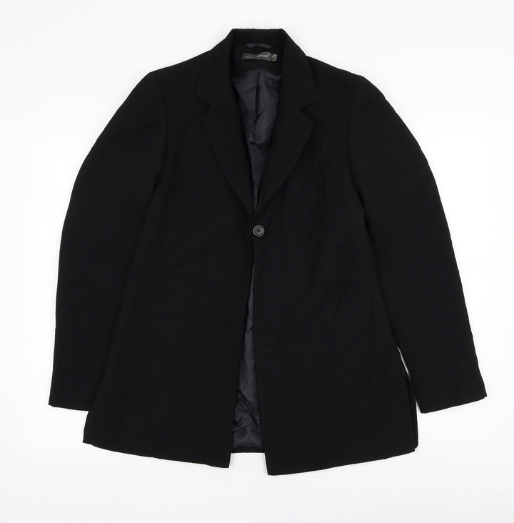 Atmosphere Womens Black Jacket Blazer Size 10 Button