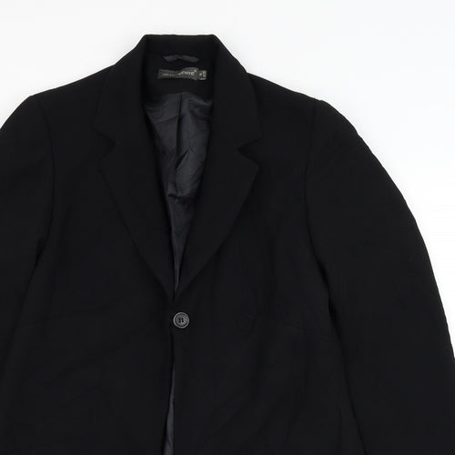 Atmosphere Womens Black   Jacket Blazer Size 10  Button