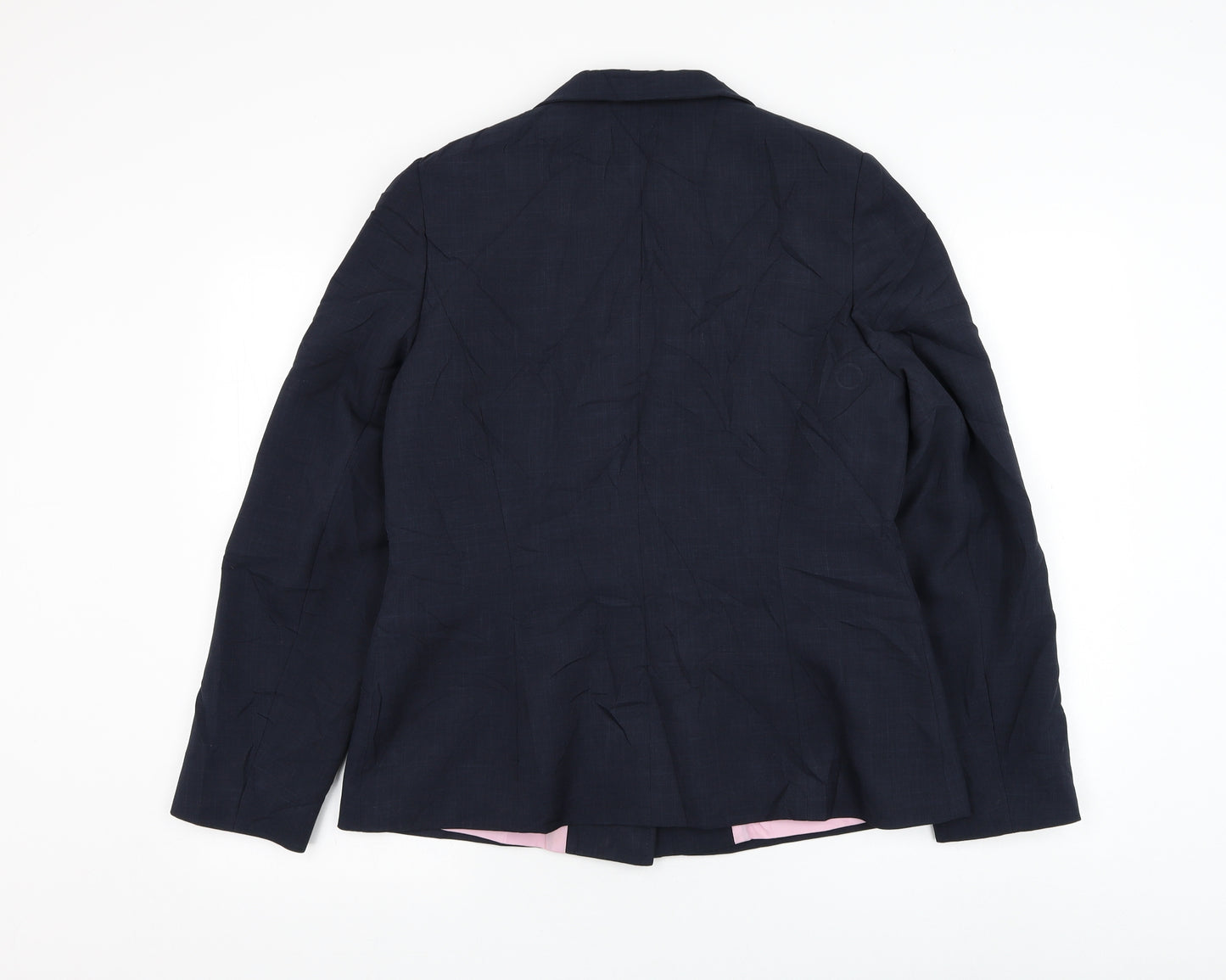 NL Collection Womens Blue   Jacket Blazer Size 16  Button
