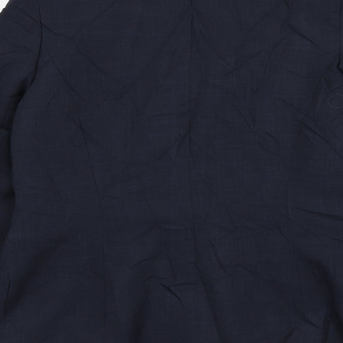 NL Collection Womens Blue   Jacket Blazer Size 16  Button