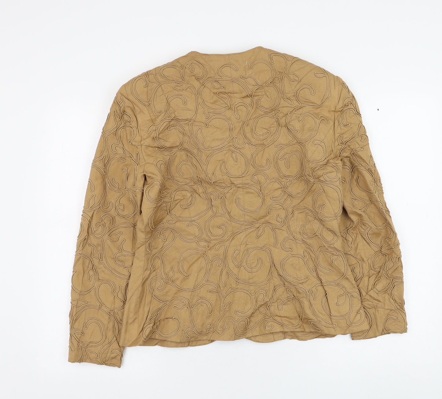 Medici Womens Brown   Jacket Blazer Size 16  Button