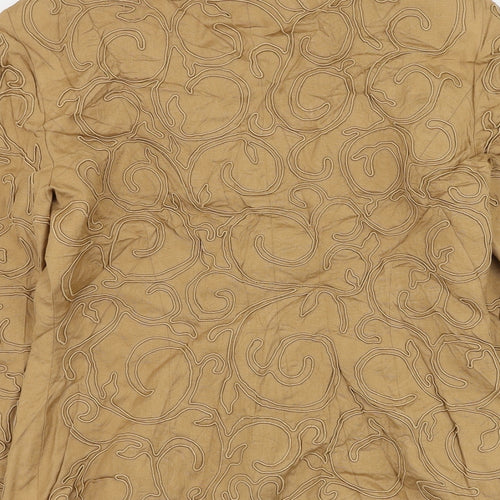 Medici Womens Brown   Jacket Blazer Size 16  Button