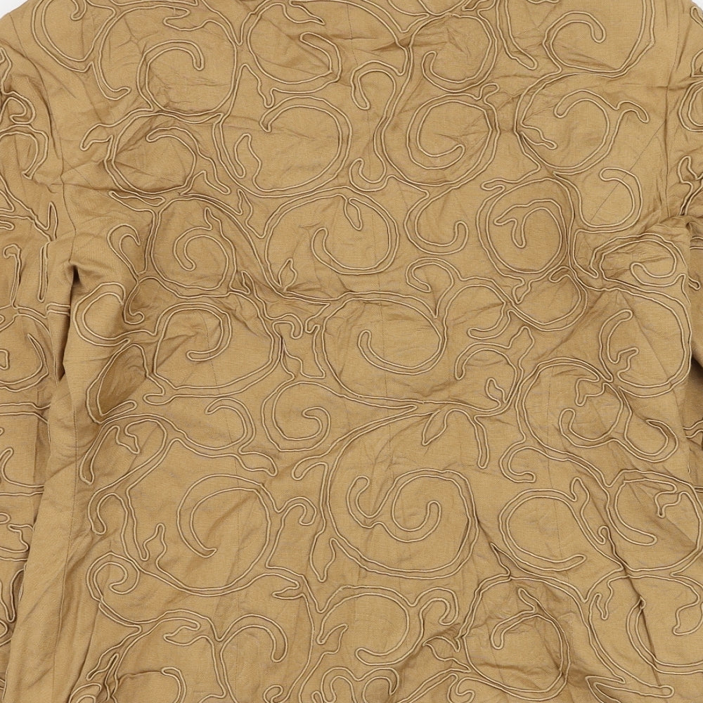 Medici Womens Brown   Jacket Blazer Size 16  Button