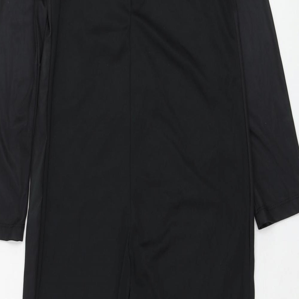 Wilko Boys Black Solid Polyester  One Piece Size 11-12 Years  Hook & Loop - Skeleton, Costume, Halloween