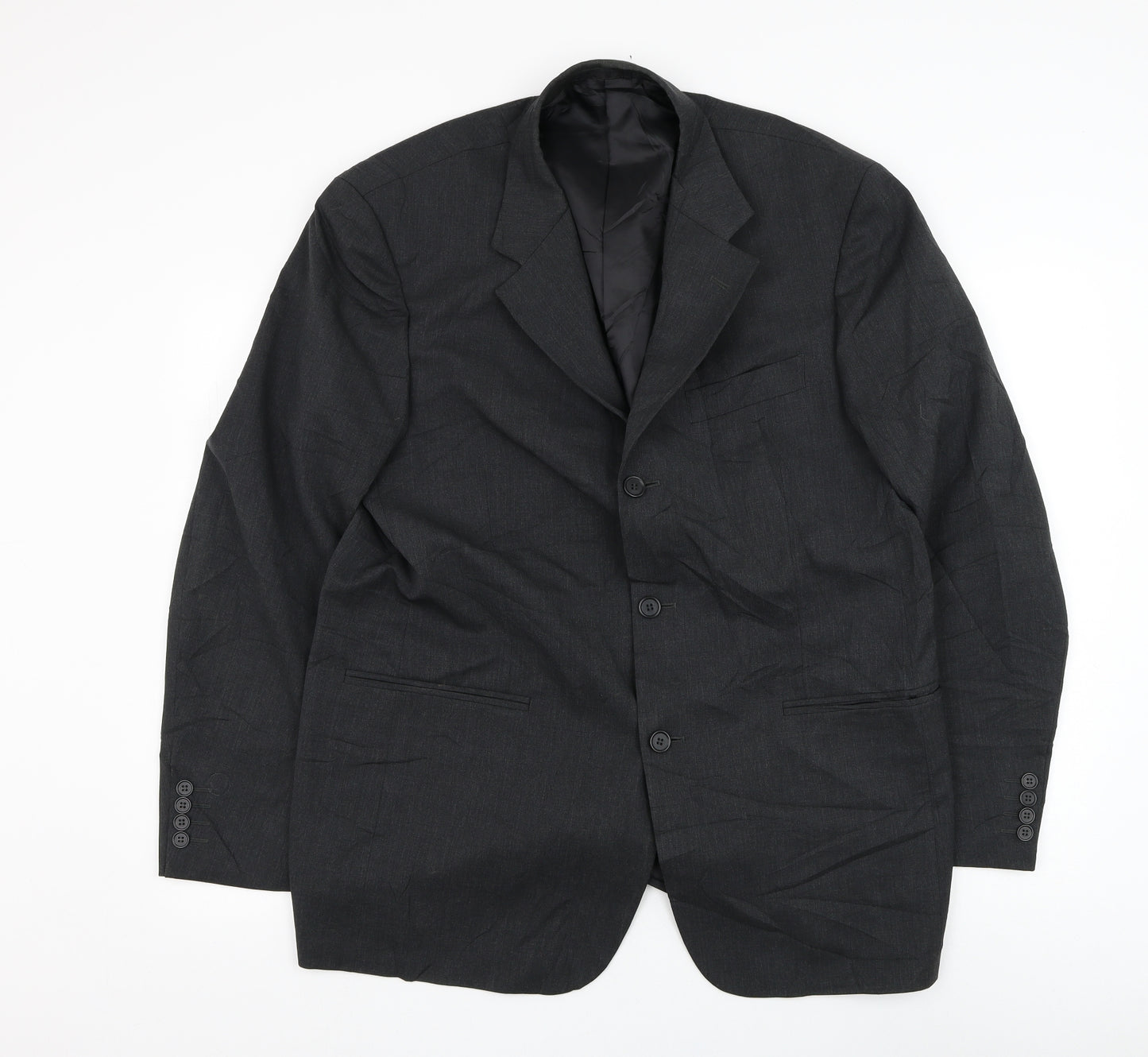 Taylor & Wright Mens Grey  Polyester Jacket Suit Jacket Size 42