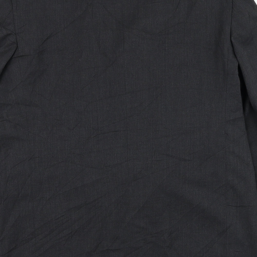 Taylor & Wright Mens Grey  Polyester Jacket Suit Jacket Size 42