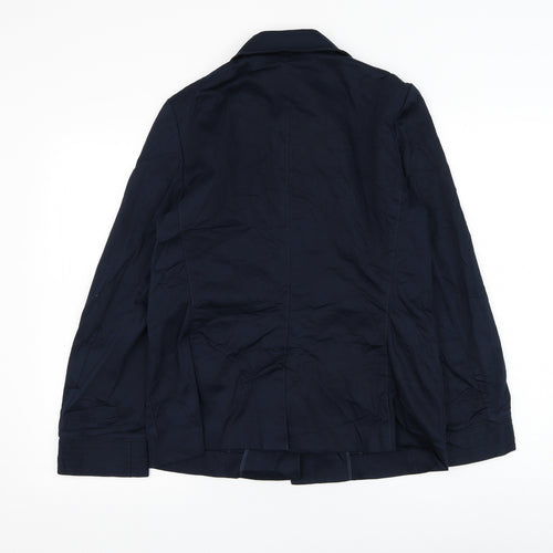 Liz Claiborne Womens Blue   Jacket  Size M  Button