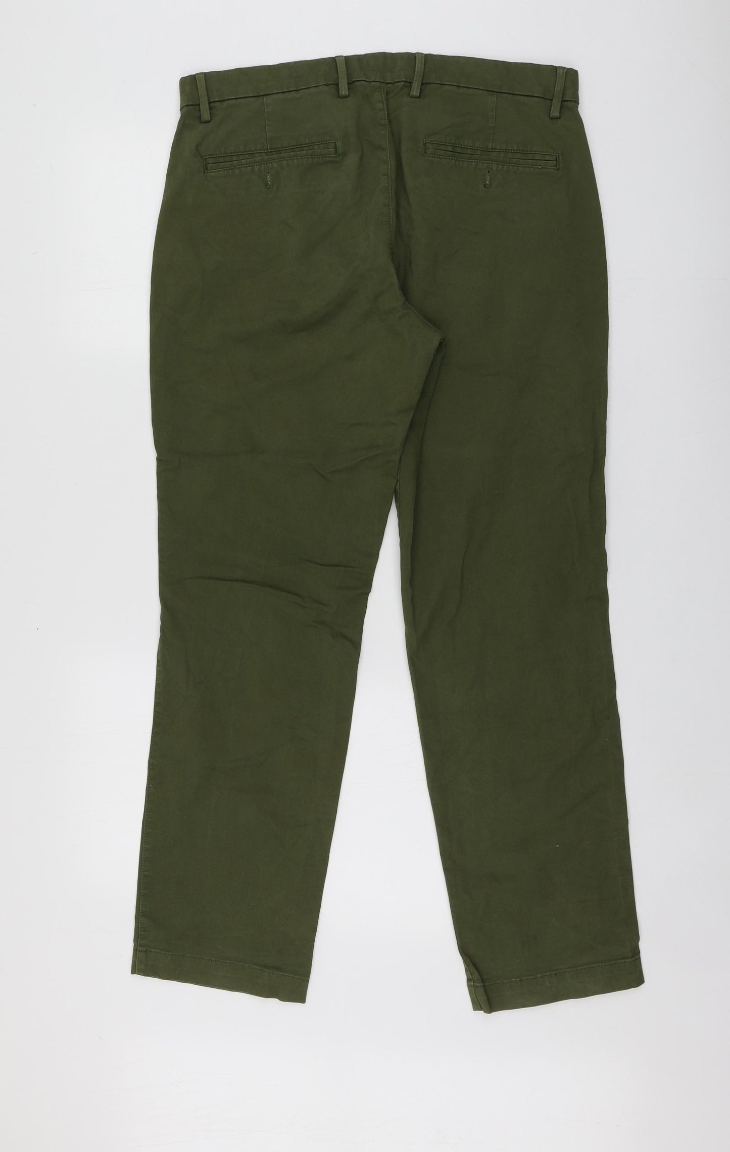 Gap Mens Green  Cotton Skinny Jeans Size 33 L29 in Regular