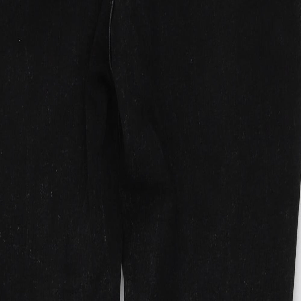 TU Womens Black  Cotton Skinny Jeans Size 14 L29 in Regular