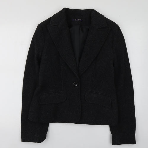 Mila Paoli Womens Grey   Jacket  Size 14