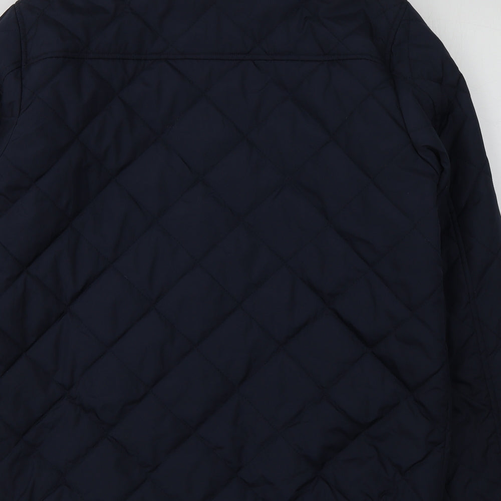 Lincoln Mens Blue   Jacket  Size M