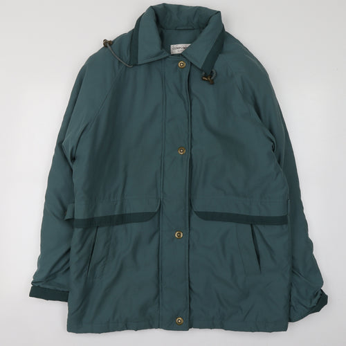 Compliments Womens Blue   Jacket  Size 14