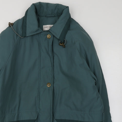 Compliments Womens Blue   Jacket  Size 14