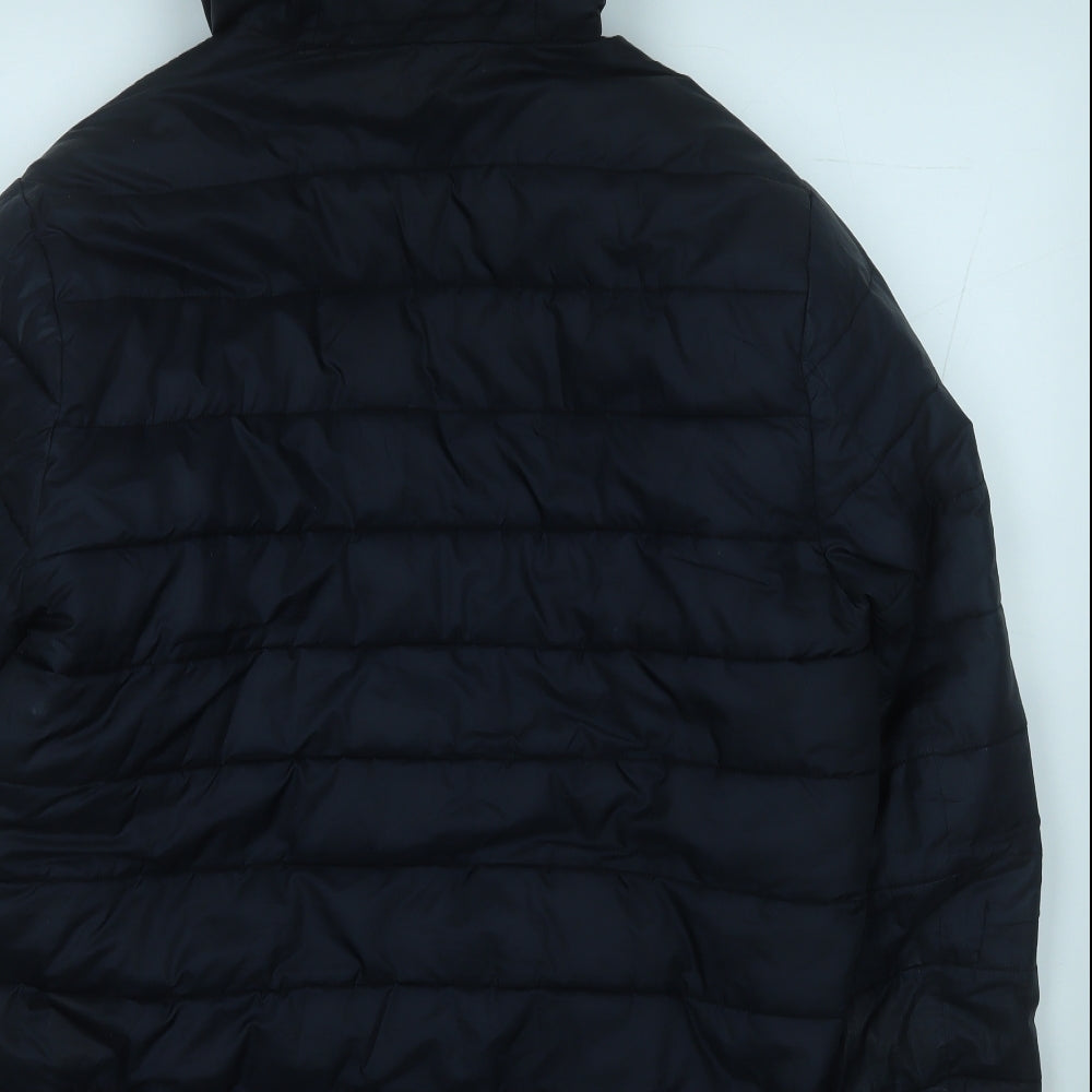 Abercrombie & Fitch Mens Blue   Puffer Jacket Coat Size XL