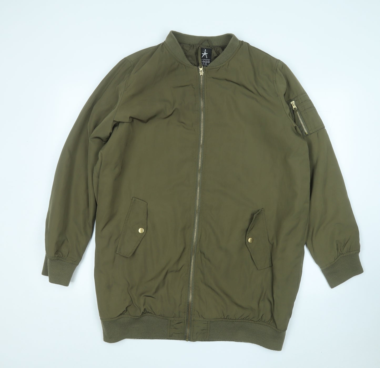 Atmosphere Womens Green   Bomber Jacket Jacket Size 18