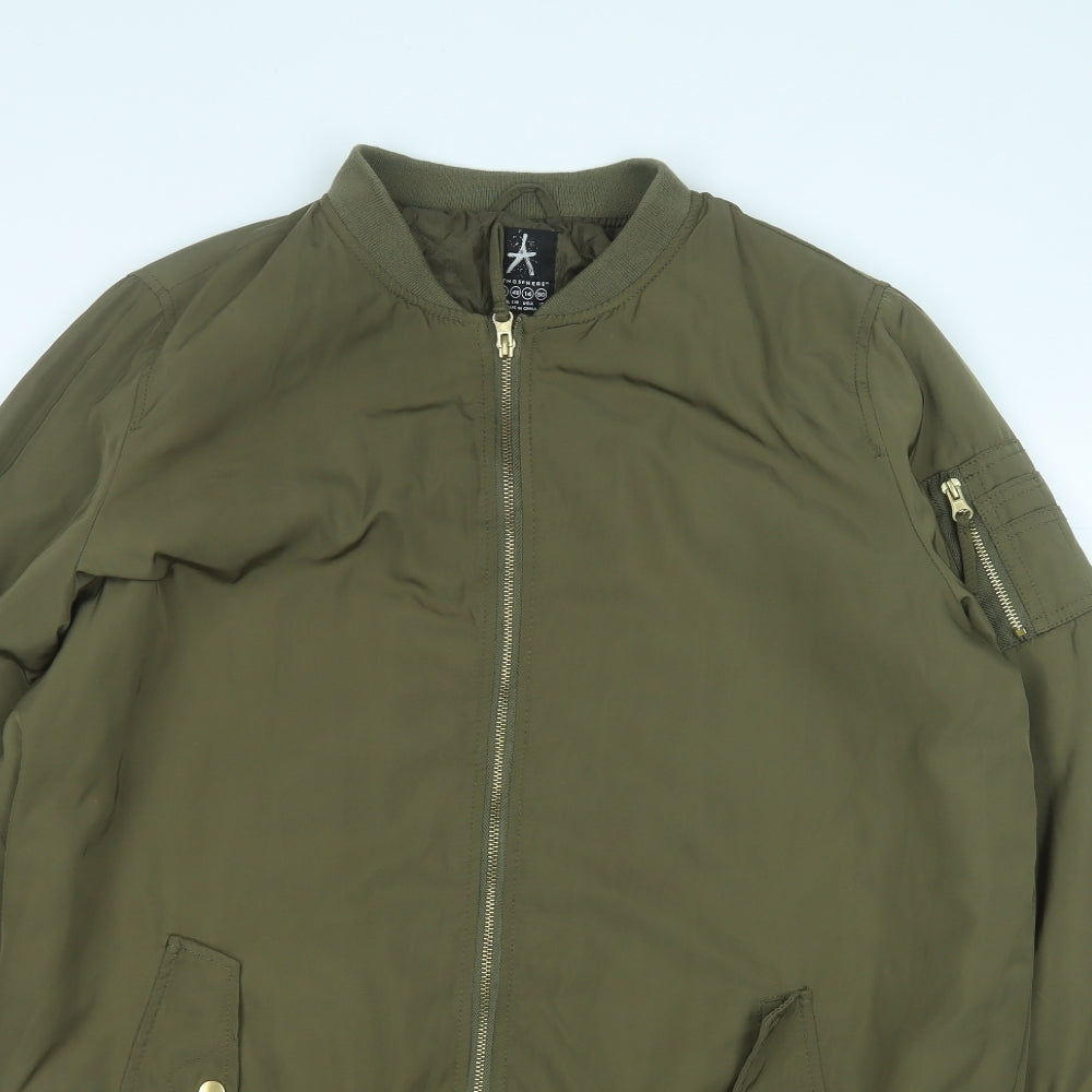 Atmosphere Womens Green   Bomber Jacket Jacket Size 18