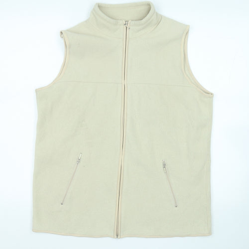 EWM Womens Yellow   Gilet Jacket Size 14