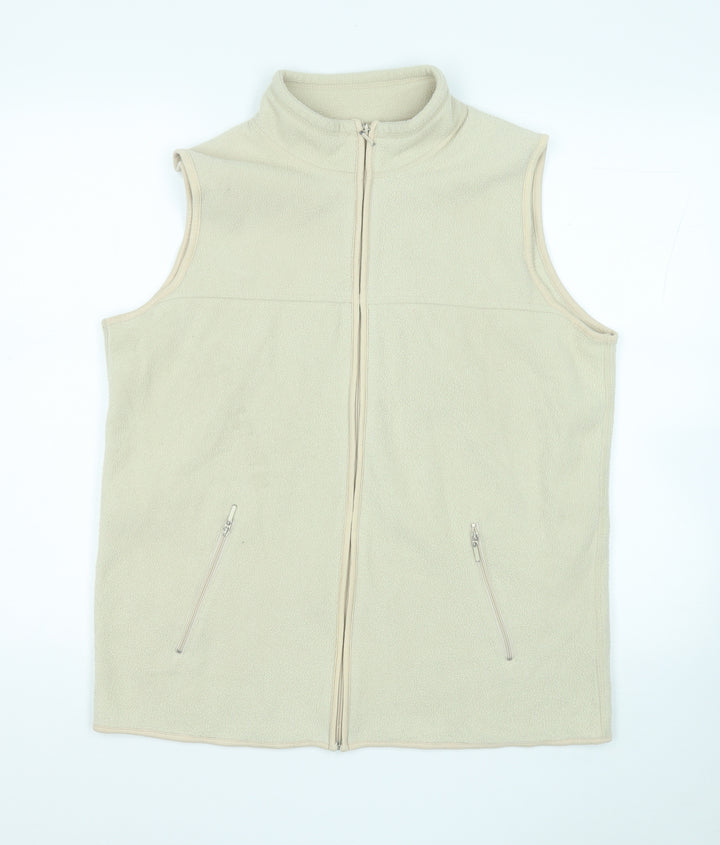 EWM Womens Yellow Gilet Jacket Size 14