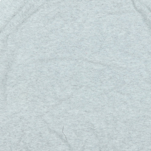 Dorothy Perkins Womens Grey Round Neck  Acrylic Pullover Jumper Size 14   - New York City