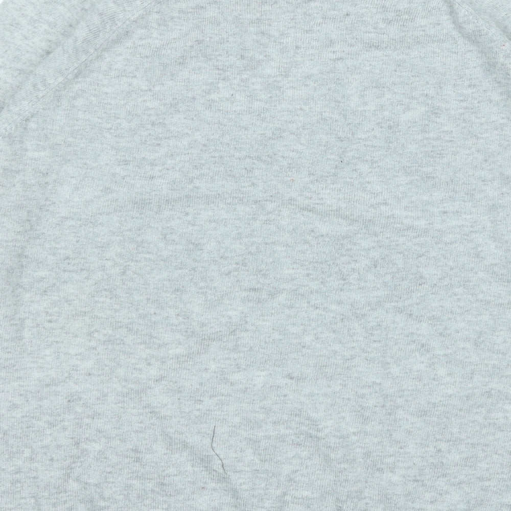 Dorothy Perkins Womens Grey Round Neck  Acrylic Pullover Jumper Size 14   - New York City