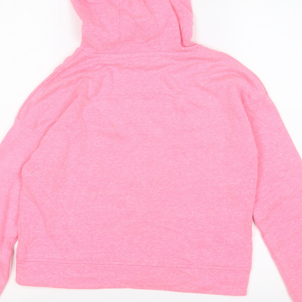 Primark Girls Pink  Polyester Pullover Hoodie Size 12-13 Years