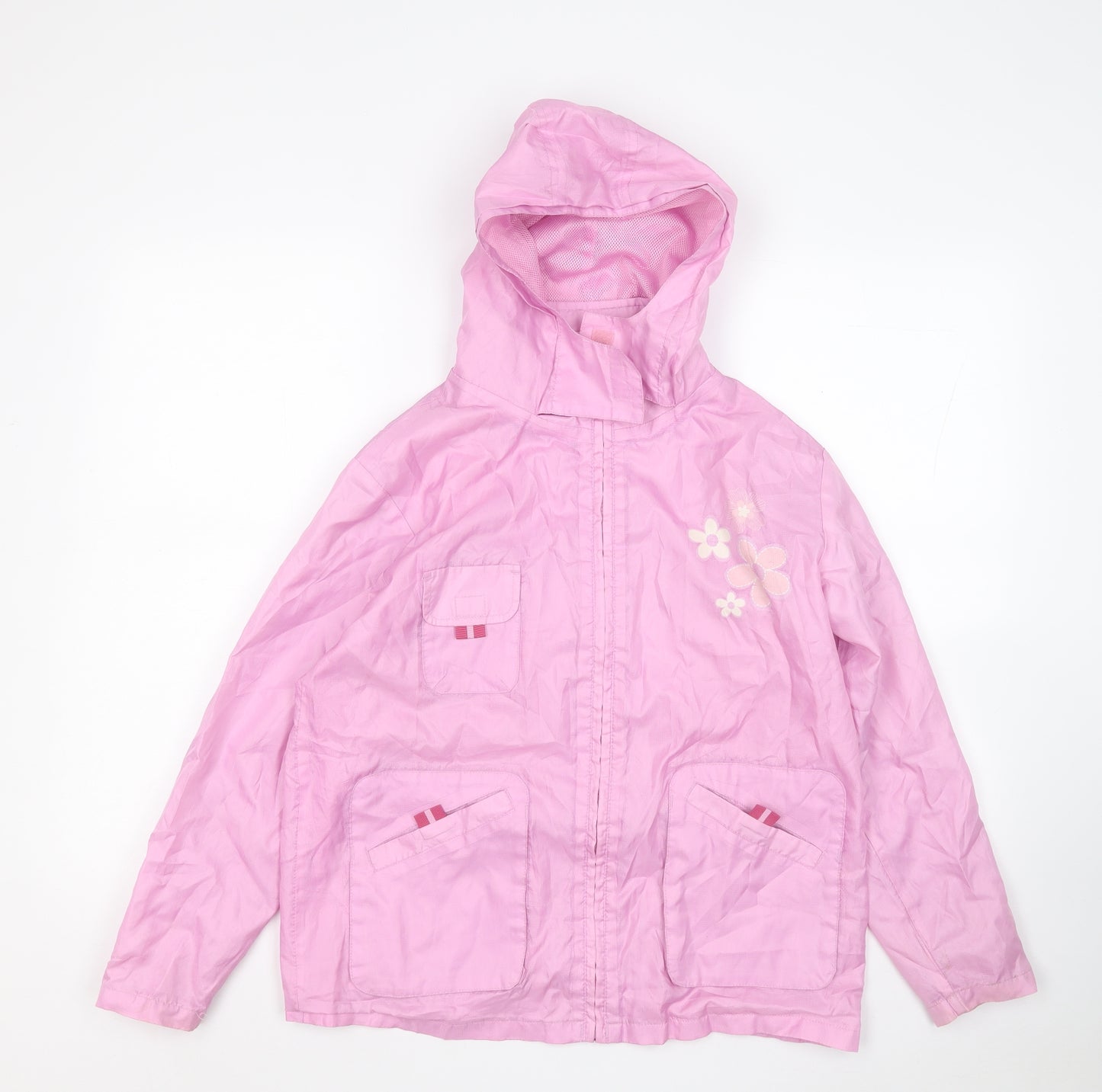 Ladybird Girls Pink   Rain Coat Coat Size 11-12 Years