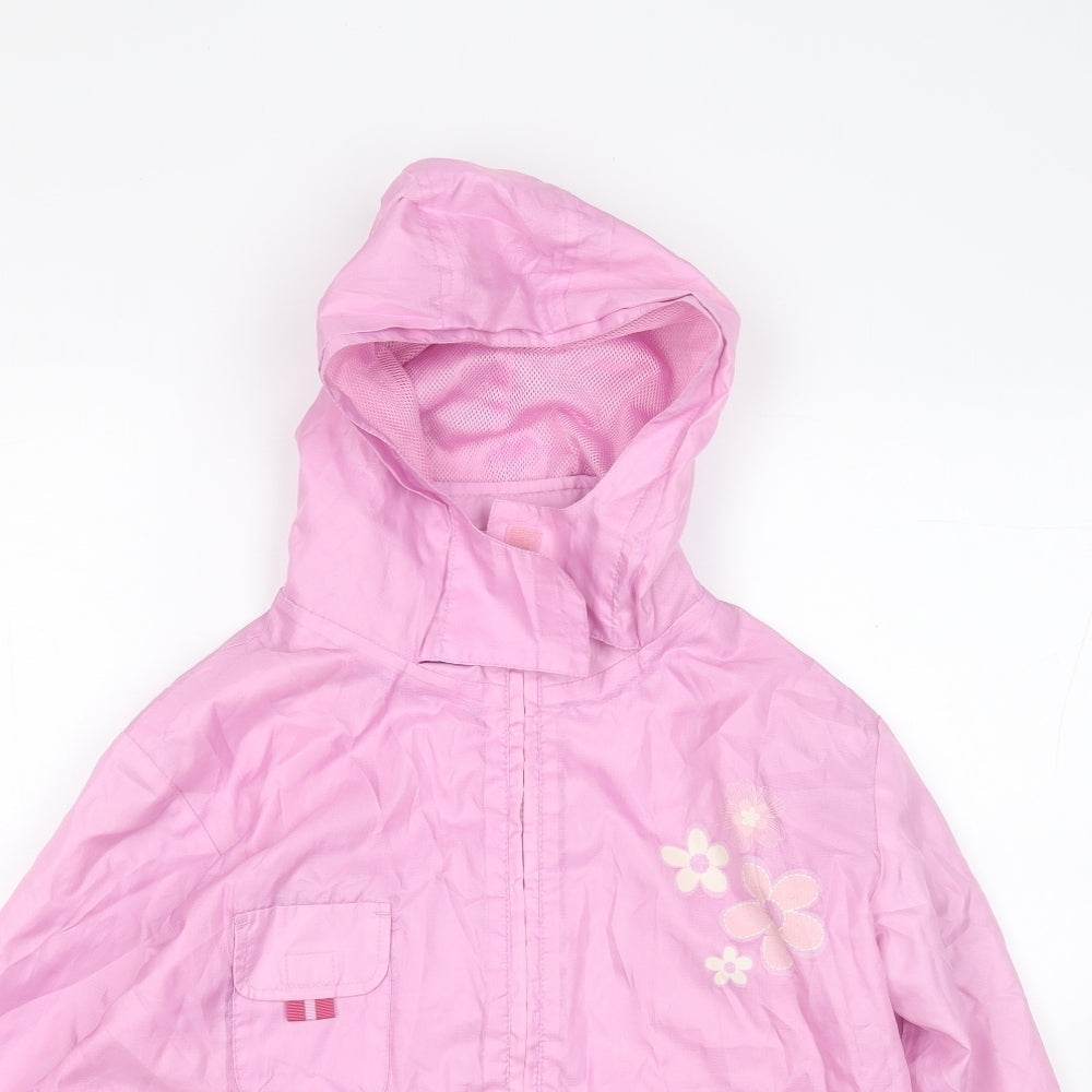Ladybird Girls Pink   Rain Coat Coat Size 11-12 Years