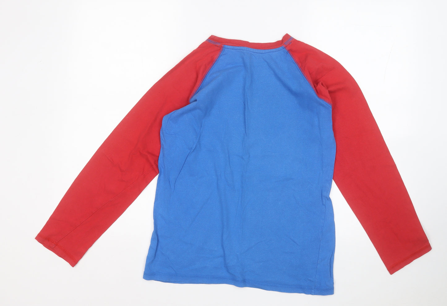 Dunnes Stores Mens Blue  Cotton  T-Shirt Size XS Round Neck