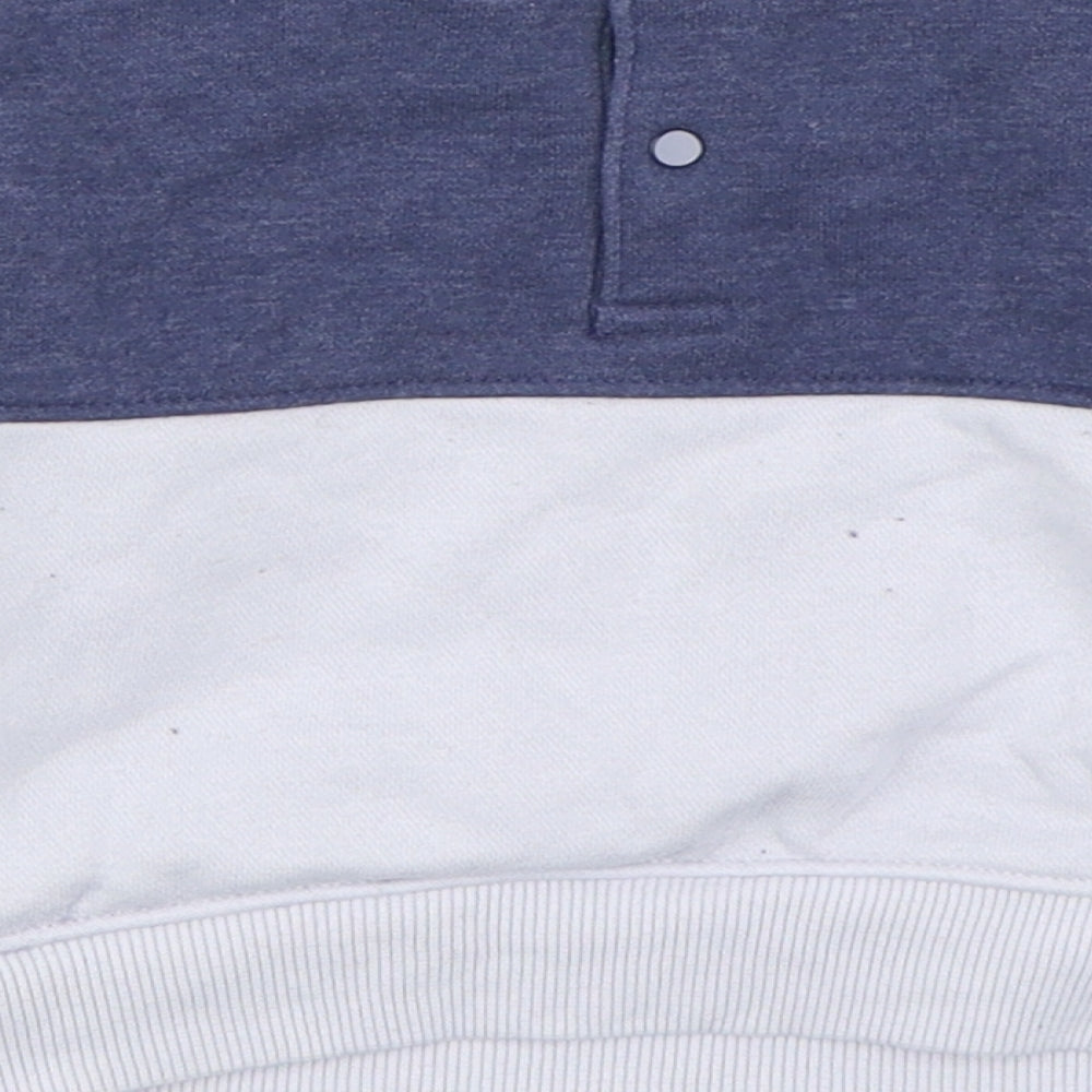 Under armour Boys Blue  Cotton Pullover Jumper Size 3-6 Months  Pullover