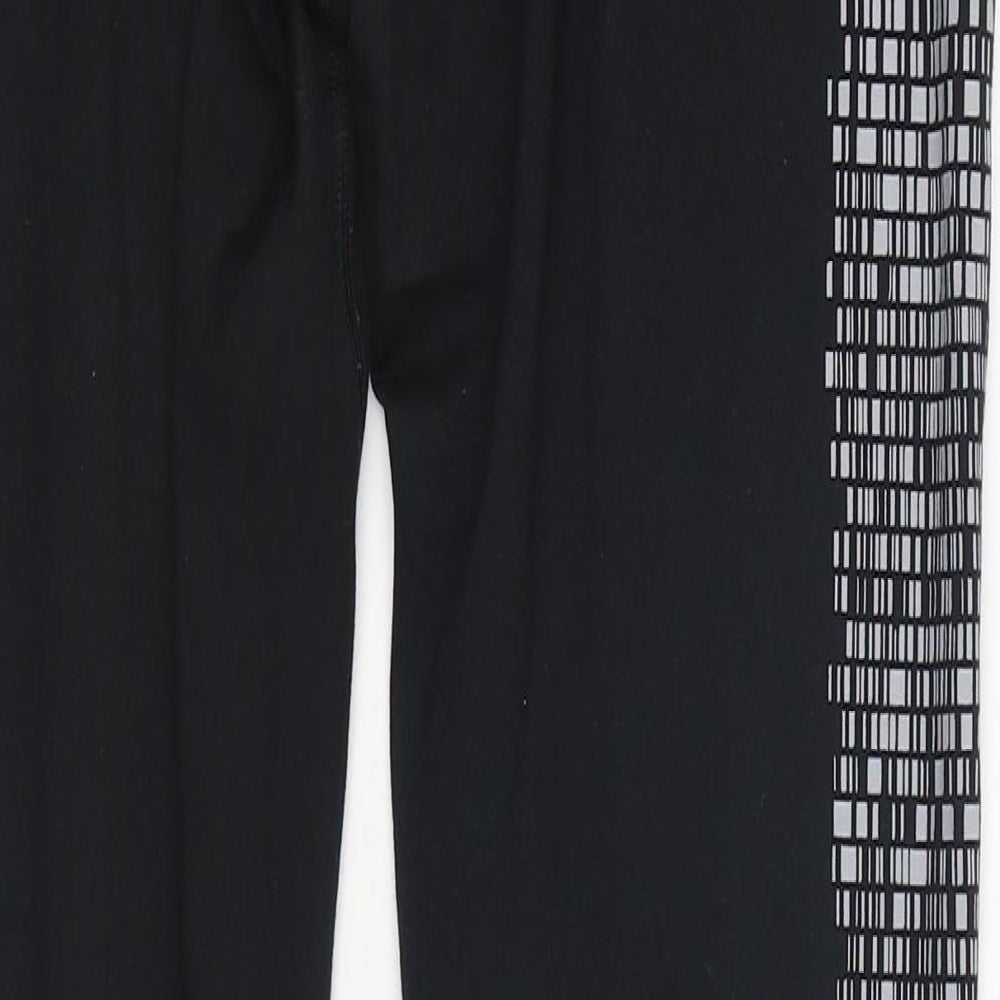 Nike Womens Black  Polyester Jogger Leggings Size L L30 in
