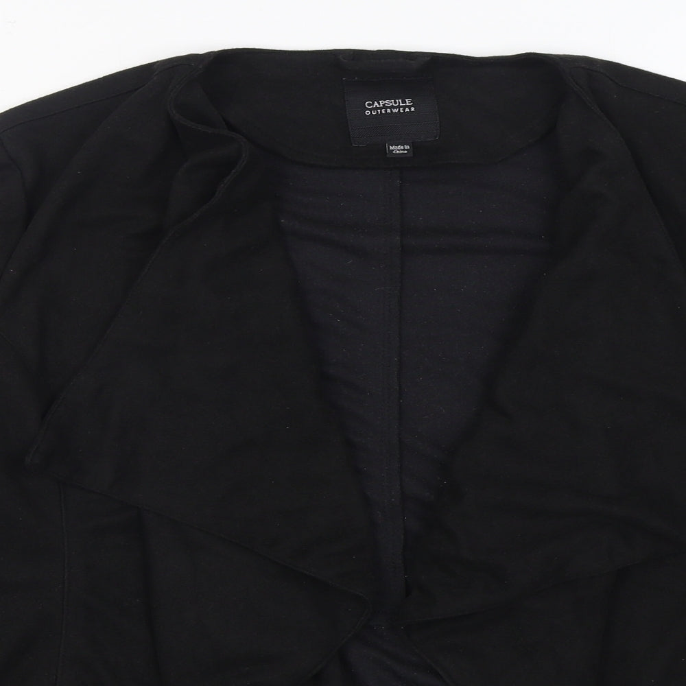 Capsule Womens Black   Jacket Blazer Size 16