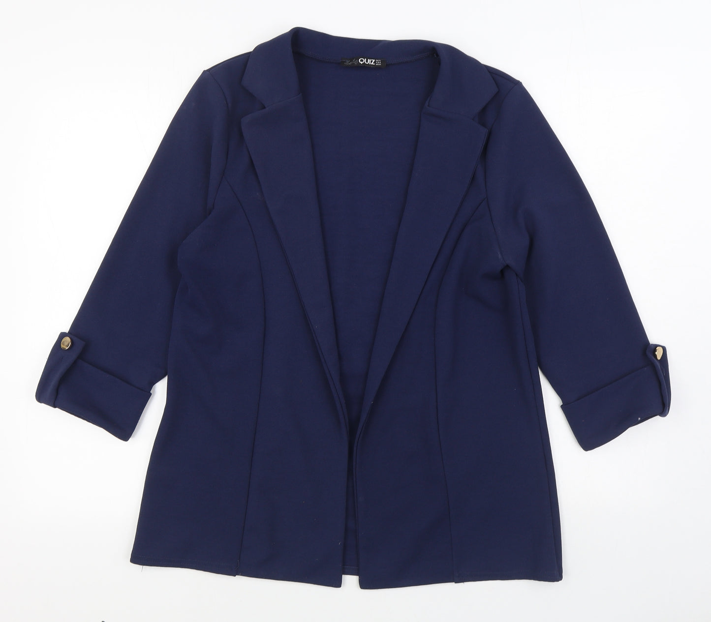 Quiz Womens Blue   Jacket Blazer Size 16