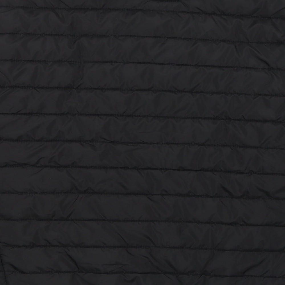 New Look Mens Black   Quilted Coat Size 3XL  Zip