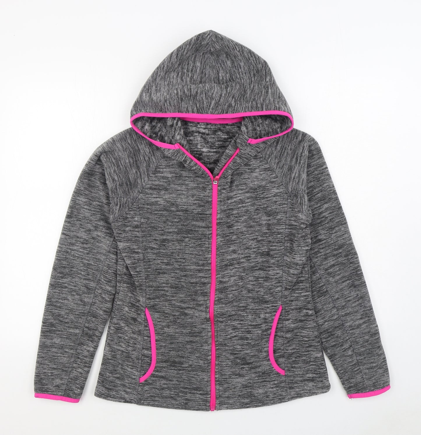 Dunnes Stores Womens Grey   Jacket  Size M  Zip