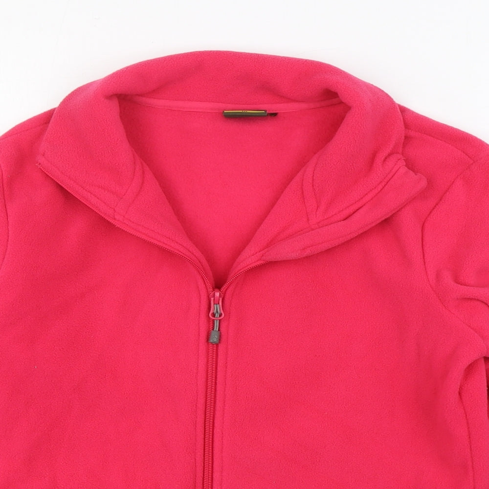 Gelert Womens Pink   Jacket  Size 10  Zip