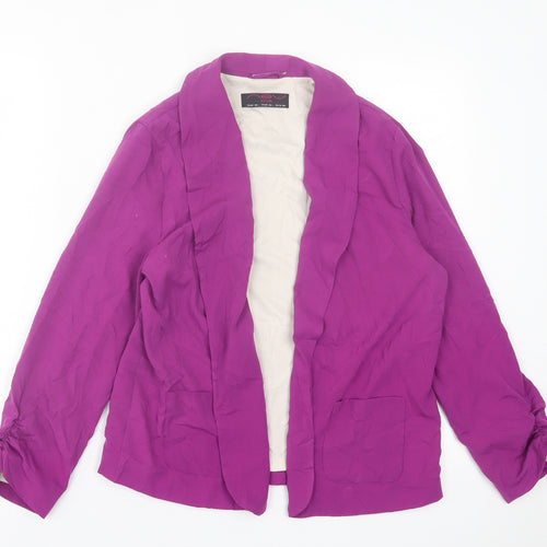 New Look Womens Purple   Jacket  Size 10