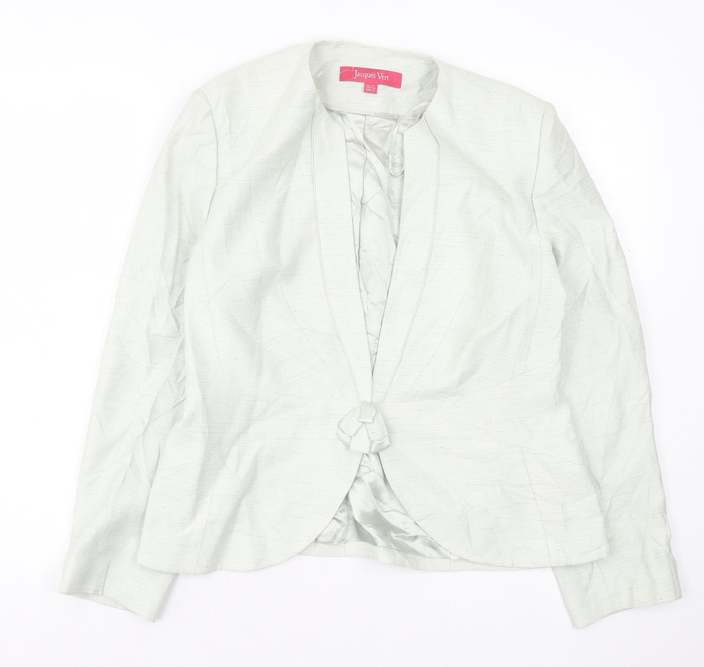Jacques Vert Womens Green   Jacket  Size 16  Button