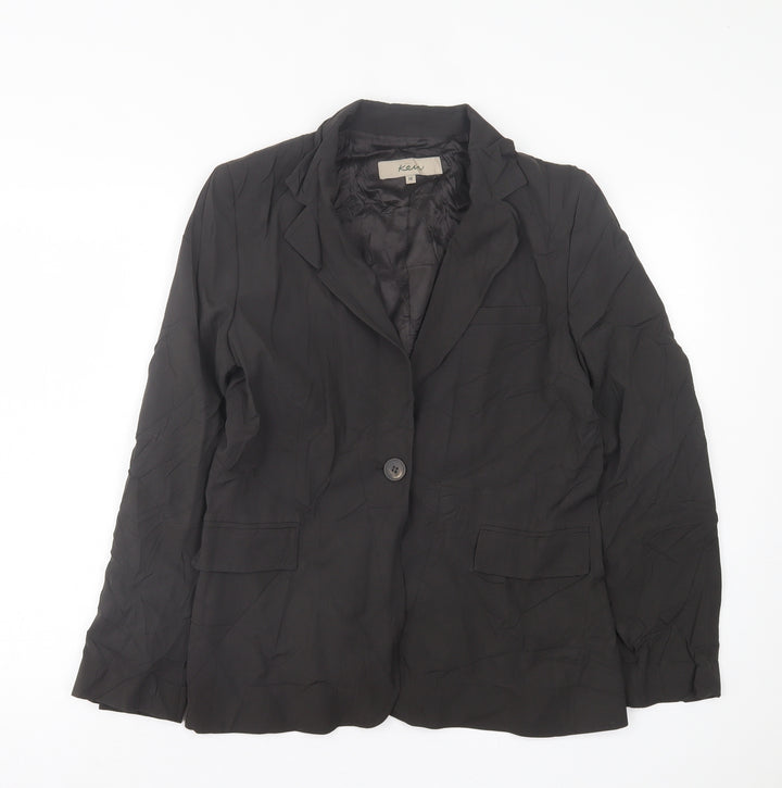 ken Womens Grey   Jacket Blazer Size 14  Button