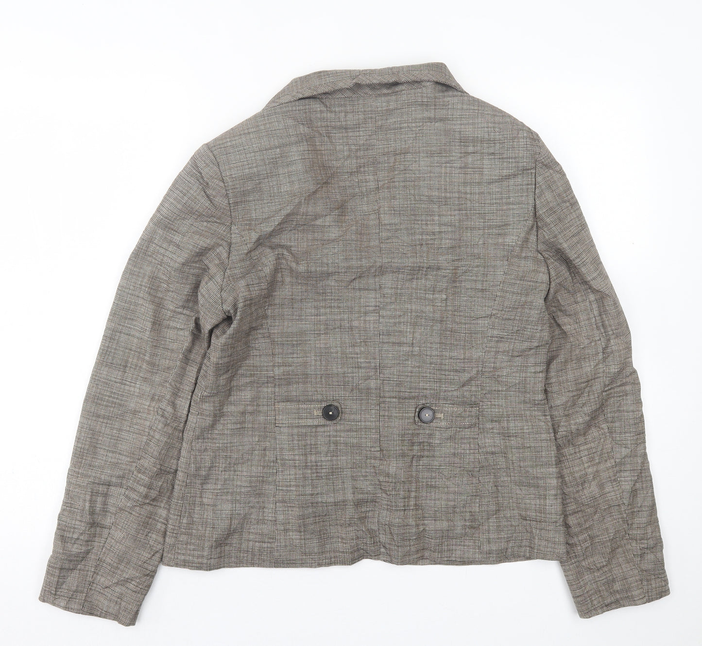 Marcona Womens Brown   Jacket Blazer Size 14  Button