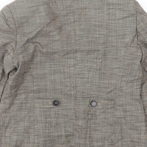 Marcona Womens Brown   Jacket Blazer Size 14  Button