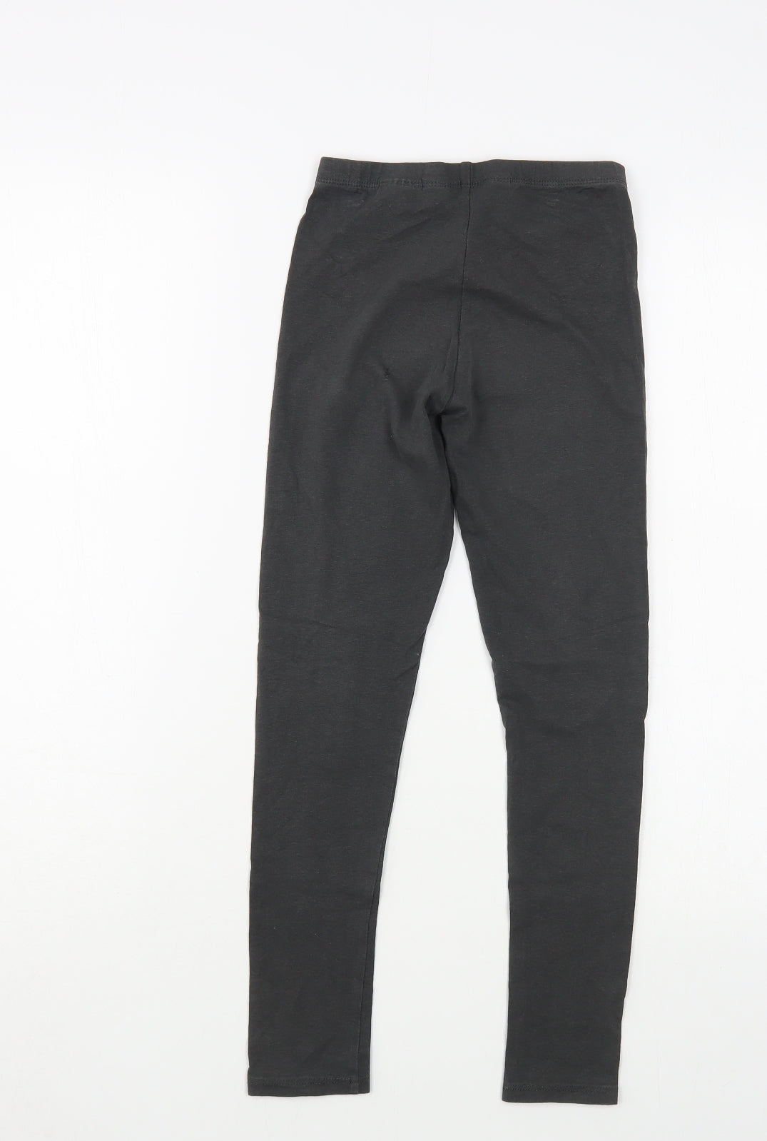 H&M Girls Grey  Cotton Jogger Trousers Size 9-10 Years  Regular  - Leggings